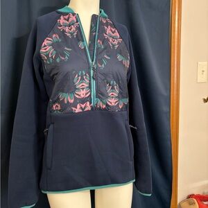 Burton Teal and Navy Pullover